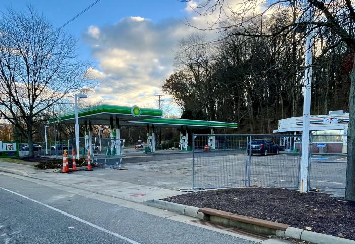 BP gas station Merriman valley
