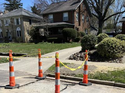 Lead water line 