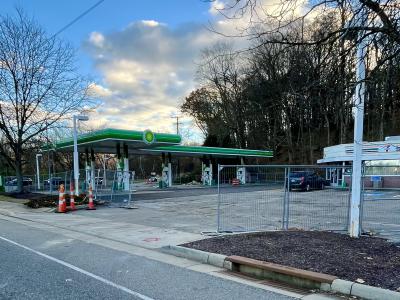 BP gas station Merriman valley
