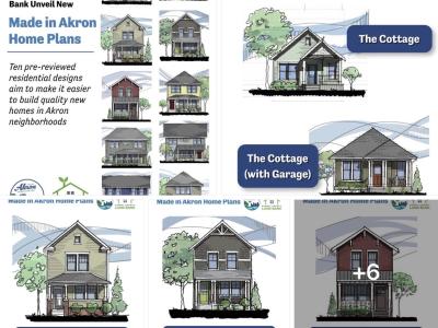 Made in Akron housing plans 