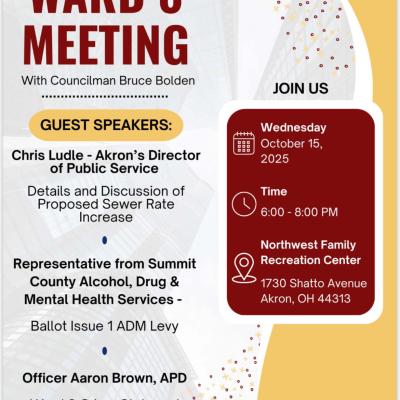 October Ward meeting