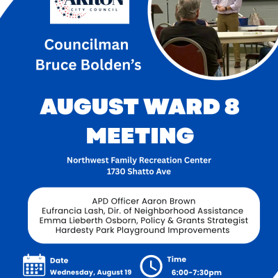 August Ward meeting 