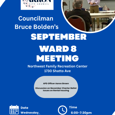 September Ward meeting