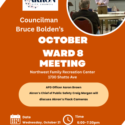October Ward meeting