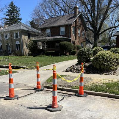 Lead water line 