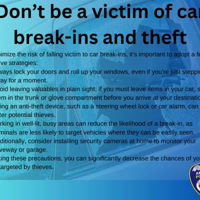 Car break ins