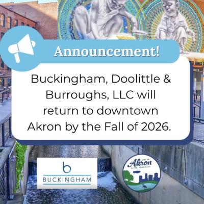 Buckingham back to Akron
