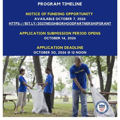 Akron neighborhood partnership grant 